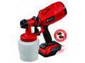 Einhell Pistola Pintar Inalambrica 18V 500Ml 4260025 Tc-Sy 18/60 Li-Solo