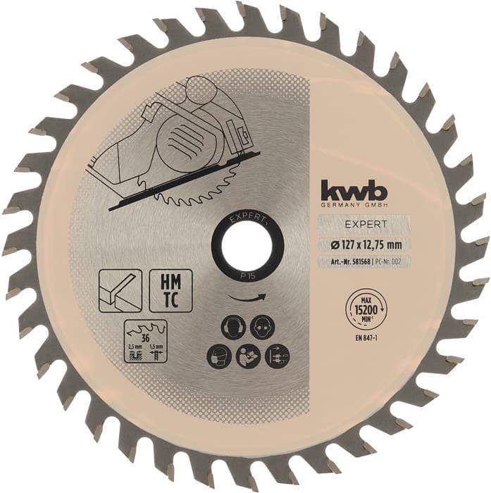 Kwb Disco Sierra Circular 7 1/4 60D 49586161