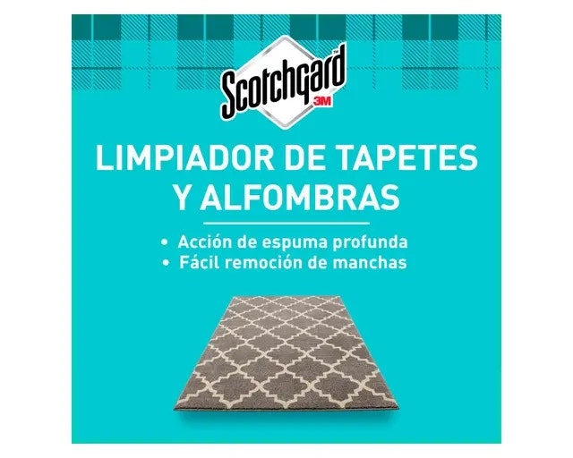 3M Limpiador Alfombras Y Telas  467Gr. Scotch.