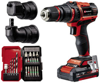 Einhell Taladro Inalambrico 18V 4513990 Te-Cd 18/45 3X-Li +22 (1X2,0 Ah)