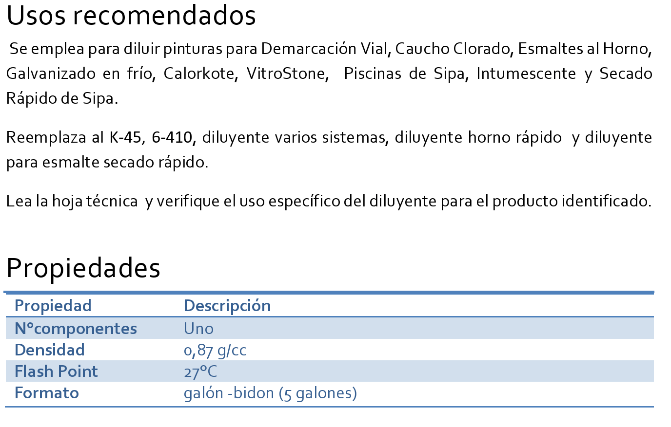 Diluyente  Ar-200  1gl