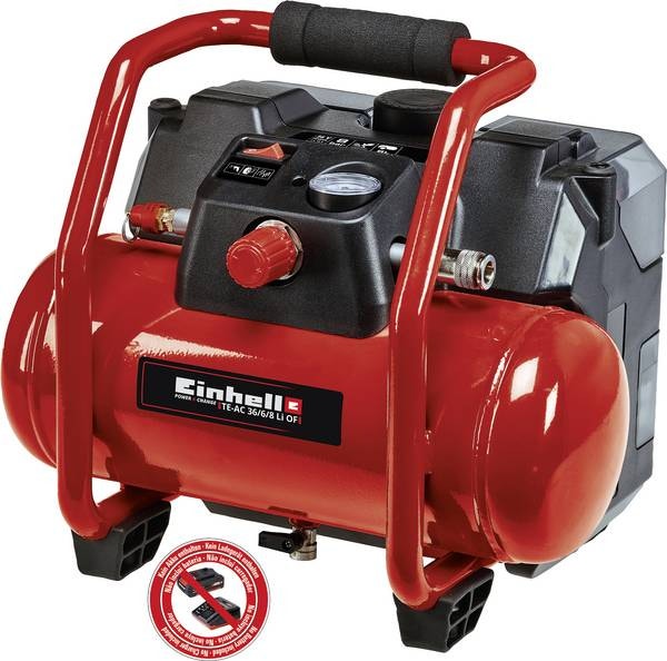 Einhell Compresor 18V 4020450 Te-Ac 36/6/8 Li Of Set-Solo