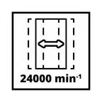 Einhell Lijadora Orbital Inalambrica 18V 4460725 Tc-Os 18/187 Li Solo