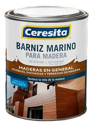 Ceresita Barniz Marino C/Tinte Nogal 1/4 Gl