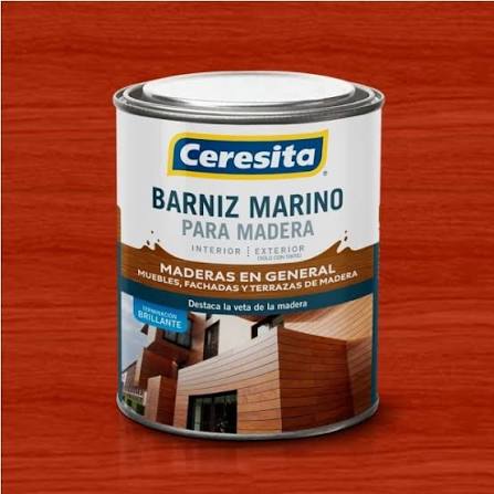Ceresita Barniz Marino C/Tinte Caoba 1/4 Gl