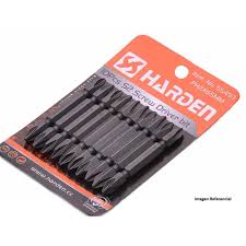 Harden Set Puntas Destornillador 10Pzs  Ph2X65Mm 550606