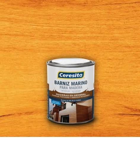 Ceresita Barniz Marino C/Tinte Maple 1/4 Gl