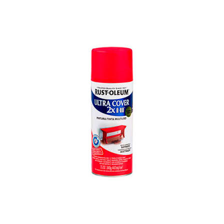 Rust Spray Uc2X Rojo Amapola Satinado 340Gr 337473