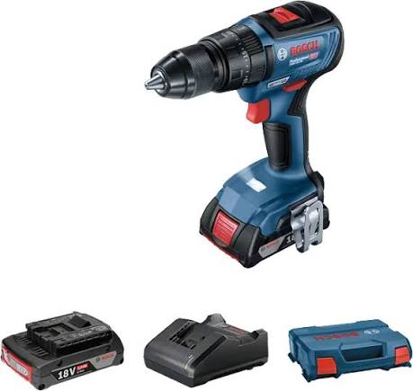 Bosch Taladro Percutor Inalambrico Gsb 18v-50 2bat+carg