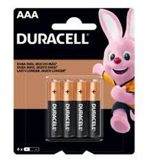 Pila Duracell Aaa X 4