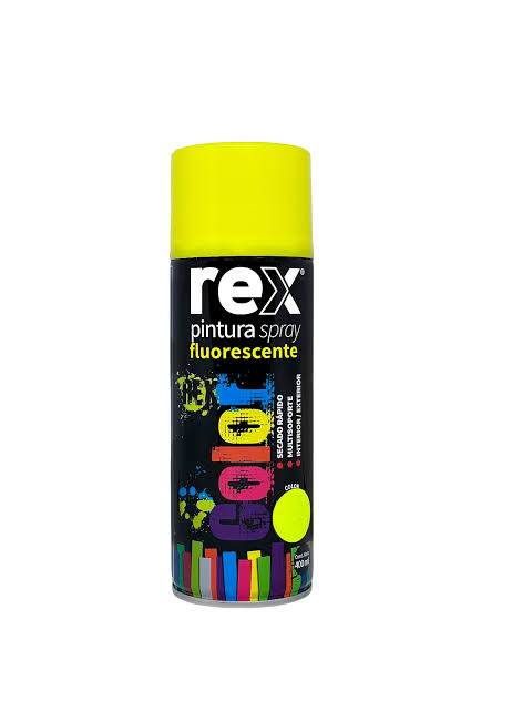 Rex Spray Fluorescente Amarillo 400Ml