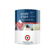 Tricolor Esmalte Al Agua Rojo Ital.  1/4Gl