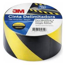 3M Cinta Delimitadora Amarillo/Negro 50Mm X 33Mts