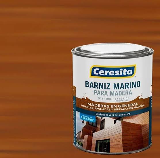 Ceresita Barniz Marino C/Tinte Nogal 1/4 Gl