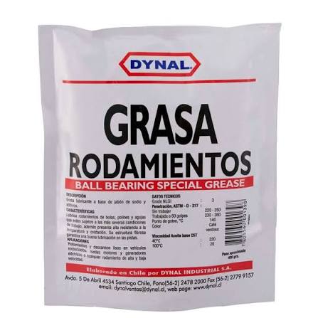 Grasa Rodamiento    0,40 Kg  Dynal 16121