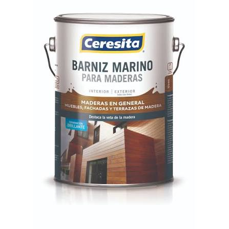 Ceresita Barniz Marino C/Tinte Roble Claro 1 Gl