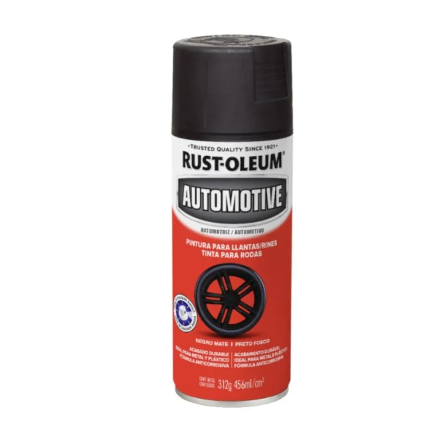 Rust-oleum Auto Llantas-rines Negro Mate 313547