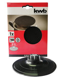Kwb Plato De Goma 4 1/2  M14 C/Velcro 49488014