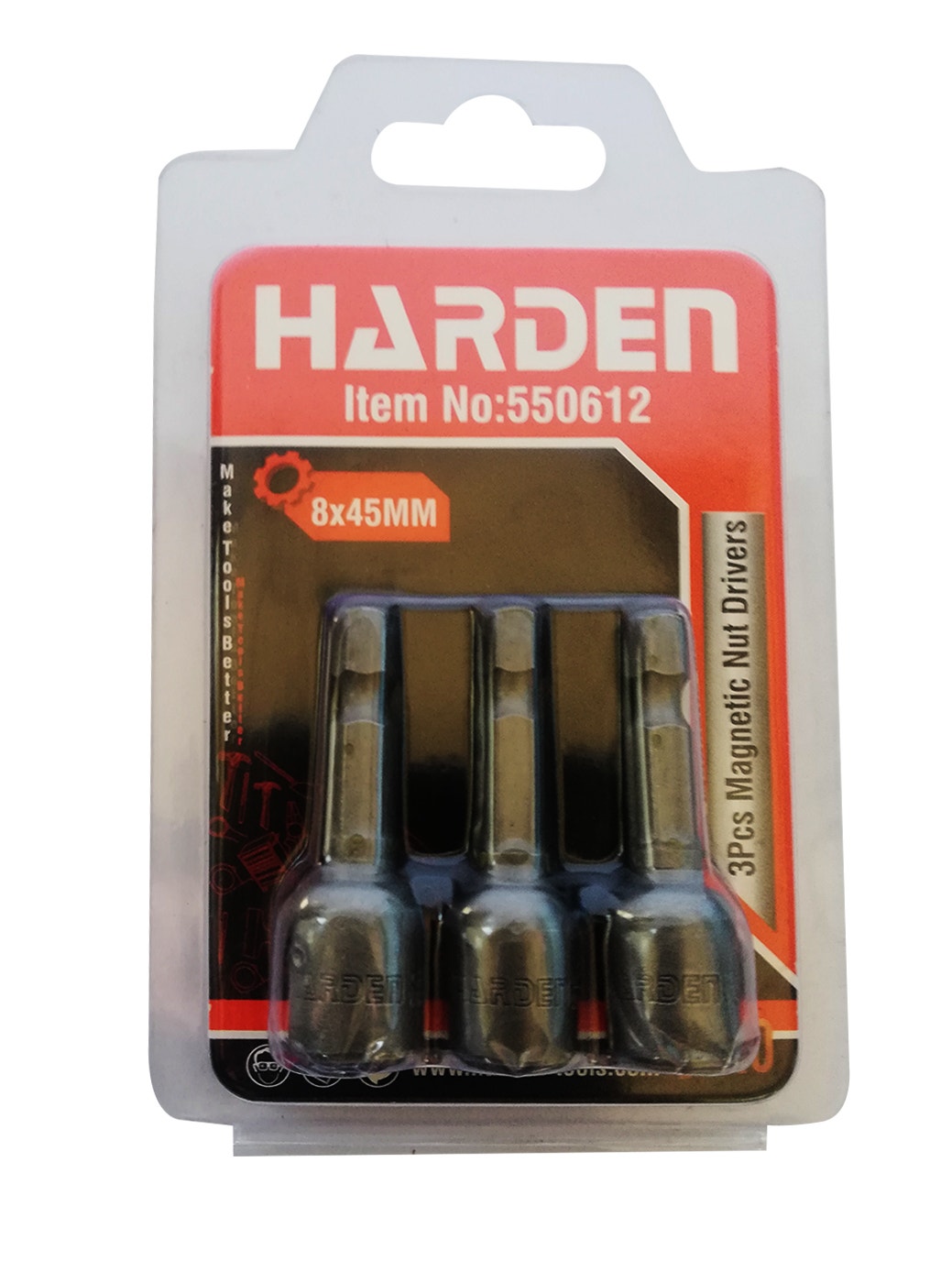 Harden Jgo 3P Dados Mag. 8Mm 550612