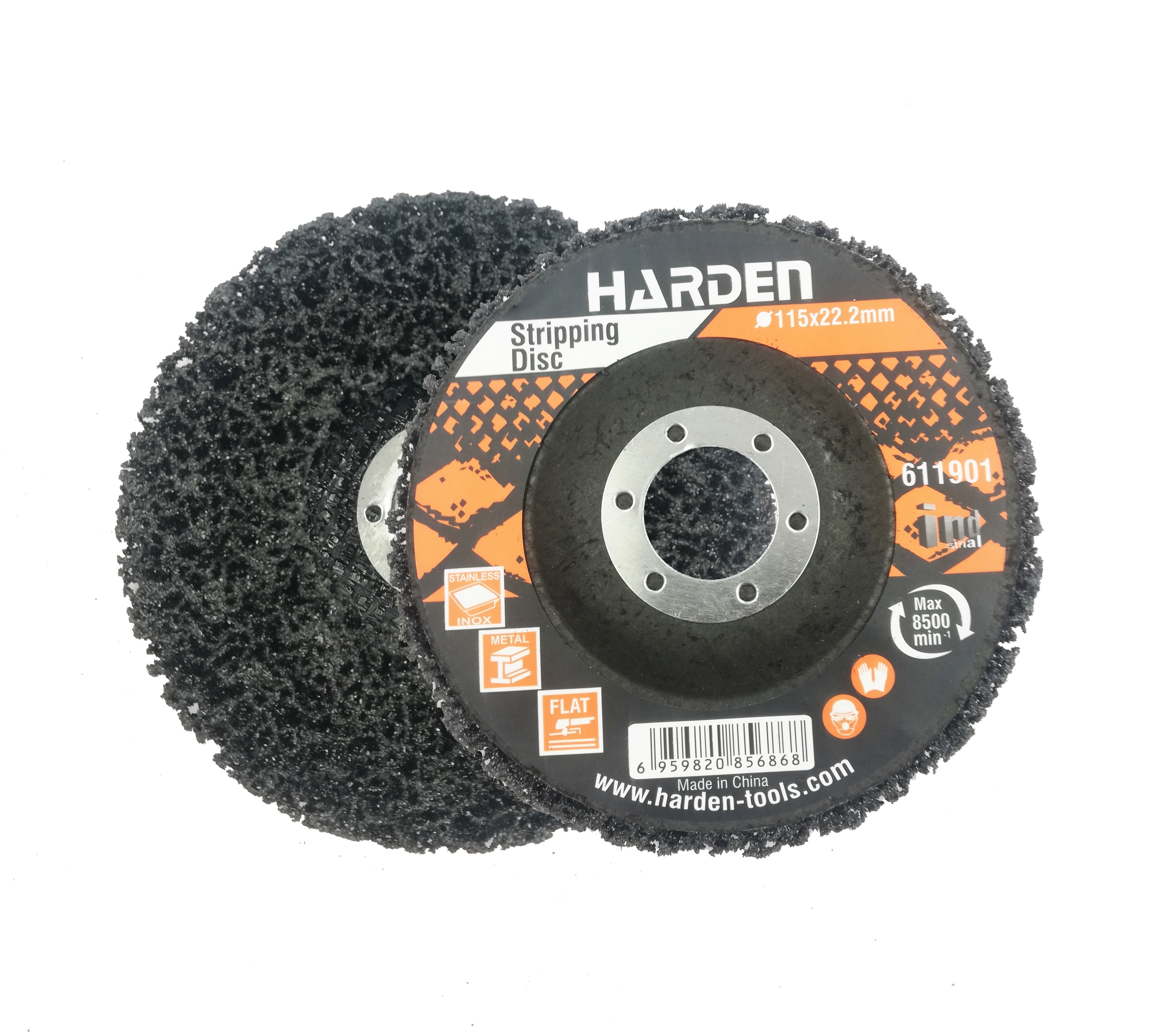 Harden Disco Lija Abrasivo Fibra 115X22Mm Ch611901