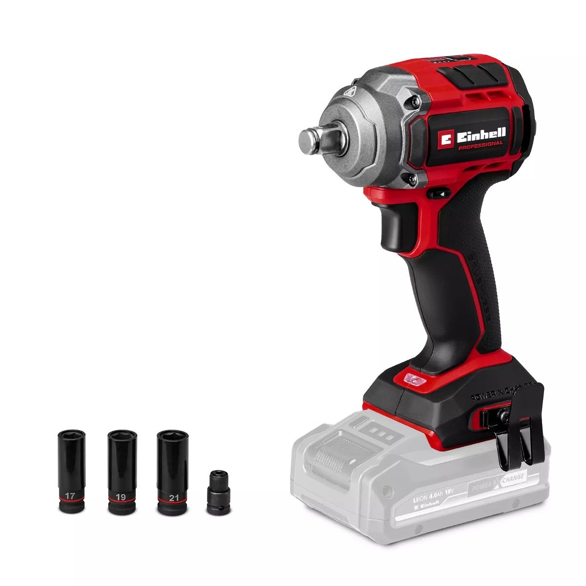 Einhell Llave De Impacto Inalambrica - Tp-cw 18/350-c Li Bl - Solo

 -