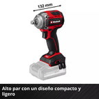 Einhell Llave De Impacto Inalambrica - Tp-cw 18/350-c Li Bl - Solo   -