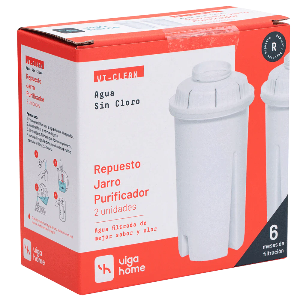 Repuesto Jarro Purificador 2 Und. Viga Home