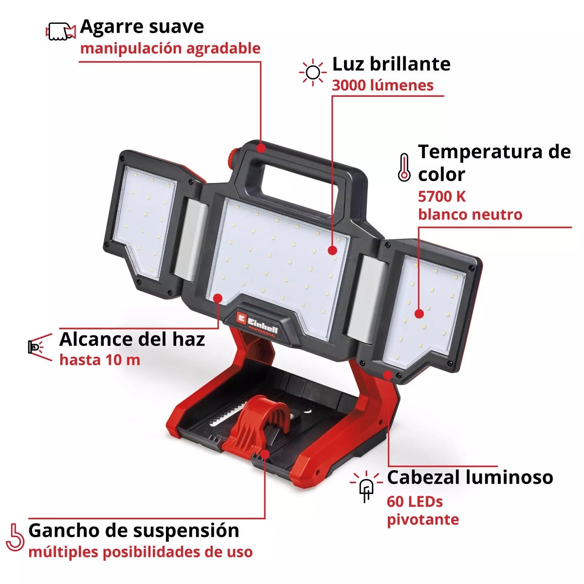 Einhell Linterna Tripode Inalambrica 18v - 4514170