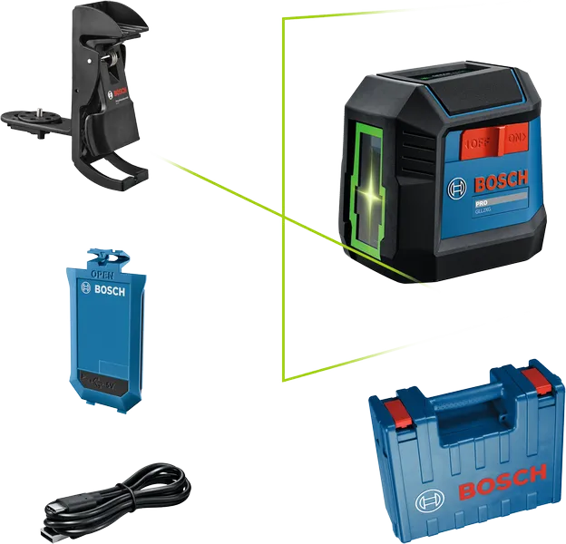 Bosch Nivel Laser - Lineas Verdes - Gll2xg
