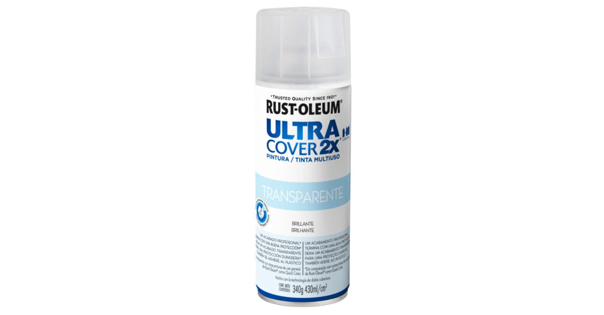Rust-Oleum Spray Uc2X Transparente Satinado 340Gr 262170