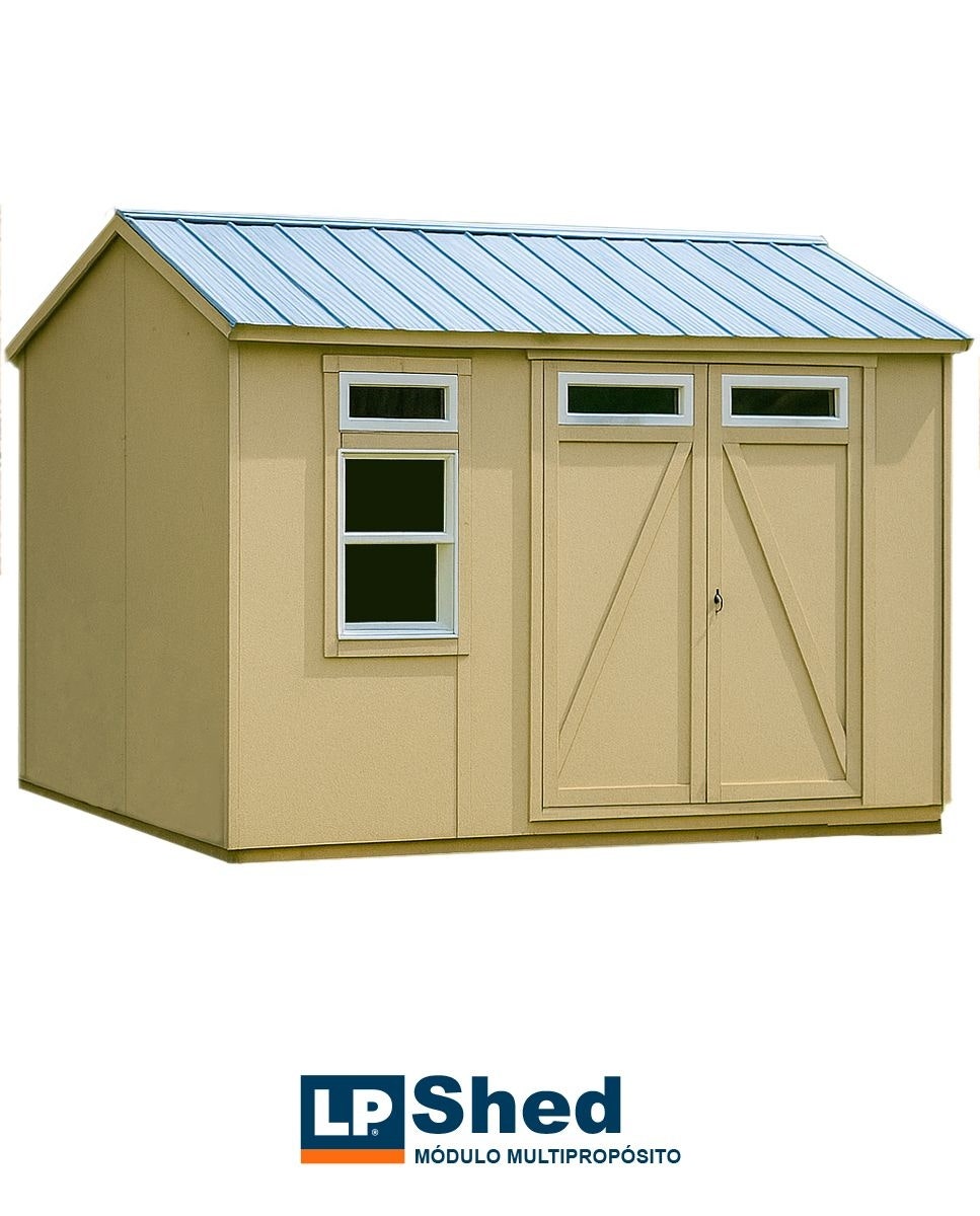 Kit Bodega Lp Shed Multiuso 3.66 X 2.44 X 2.66