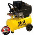 M Y H Compresor Leader 25 Lts 2Hp C/Kit