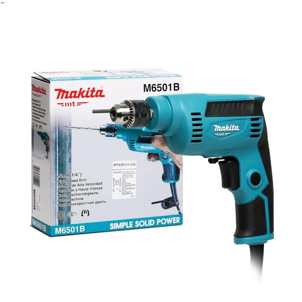 Makita Taladro Rotacion 6.5 Mm. 230 W. 0 - 4.500 M6501B