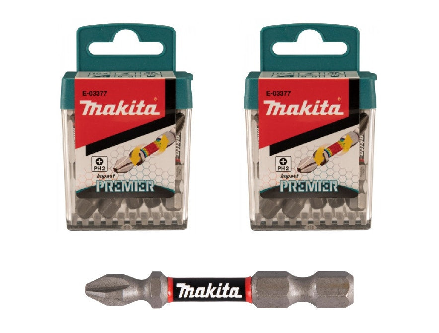 Makita Set Puntas De Torsion Ph2 X50Mm E-03377
