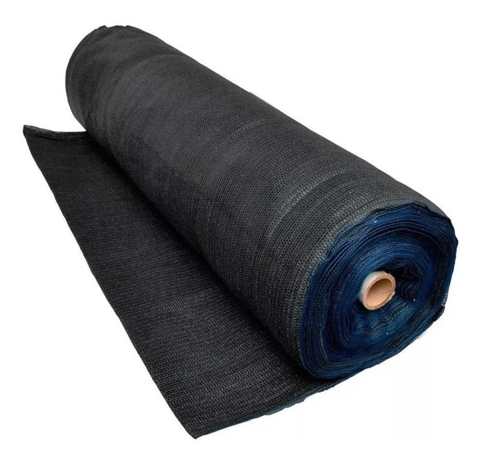 MINI ROLLO MALLA RASCHELL 80% NEGRA 4.20 MTS   X 10MTS