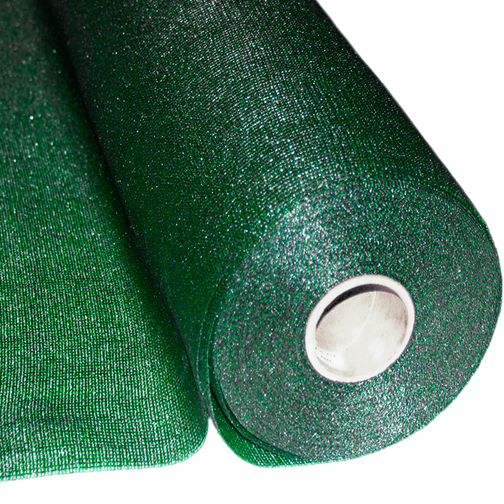 Rollo Malla Raschell 80% Negro/Verde 4,20Mts   X 100Mts