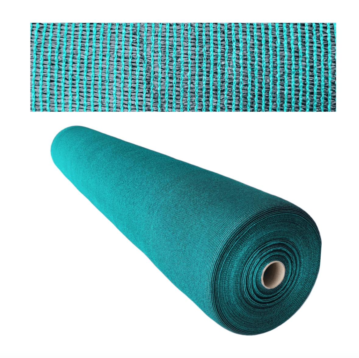 Rollo Mini Malla Raschell Negr-Verde 2.10Mx10Mx80%