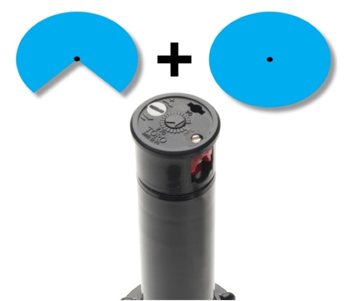 Aspersor Rotor Mini 8 Ajustable Toro