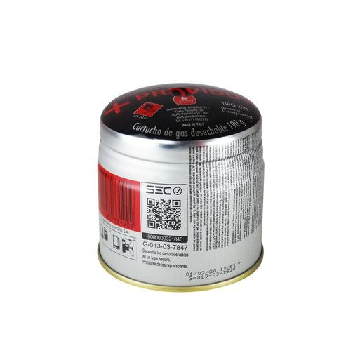 Balon Gas 190Ml  (Valv.Seg)