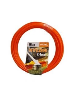 Nylon Orilladora 2.4Mm Rollo 15Mt