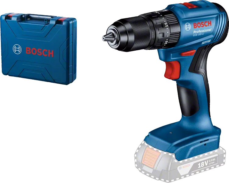 Taladro Percutor Inalambrico Bosch  Brushless Gsb 185-li