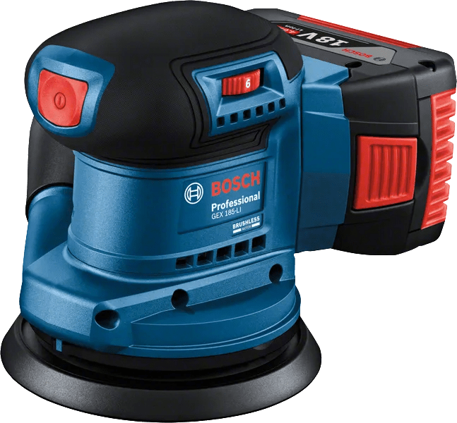 Bosch Lijadora Excentrica Gex 185 Inalambrica