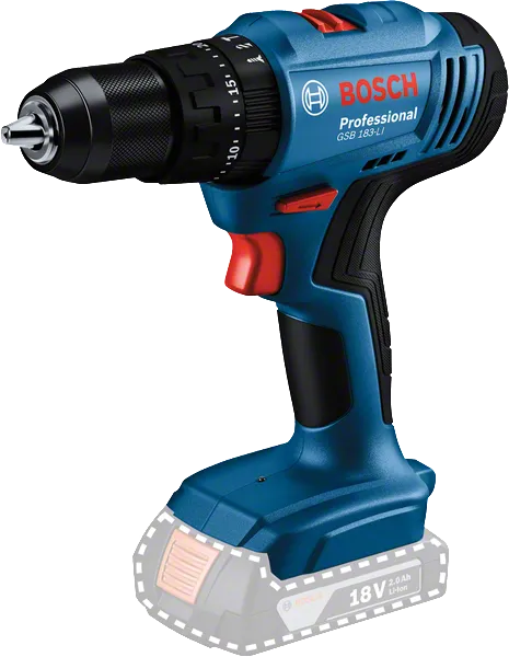 Bosch Taladro Inalambrico Y Atornillador Gsb 183-li  Bat+carg