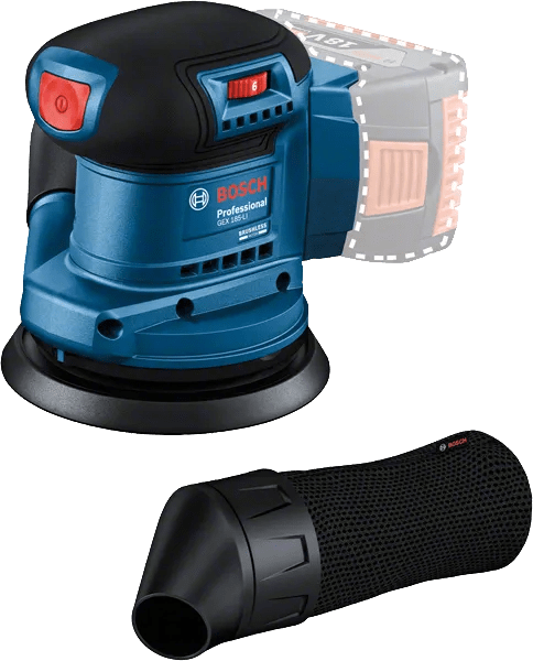 Bosch Lijadora Excentrica Gex 185 Inalambrica