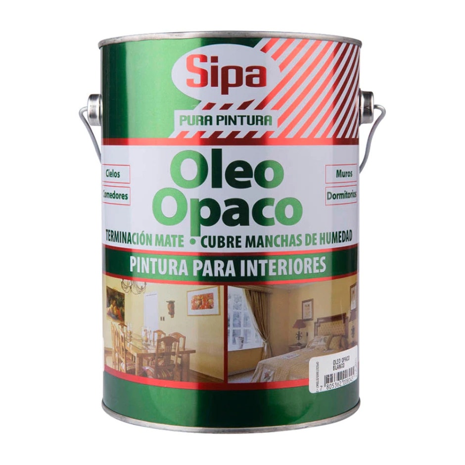 Oleo Sipa Opaco Blanco Gl