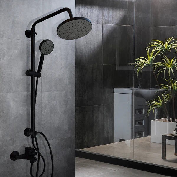 Stretto Columna De Ducha Venti Negro 4000018