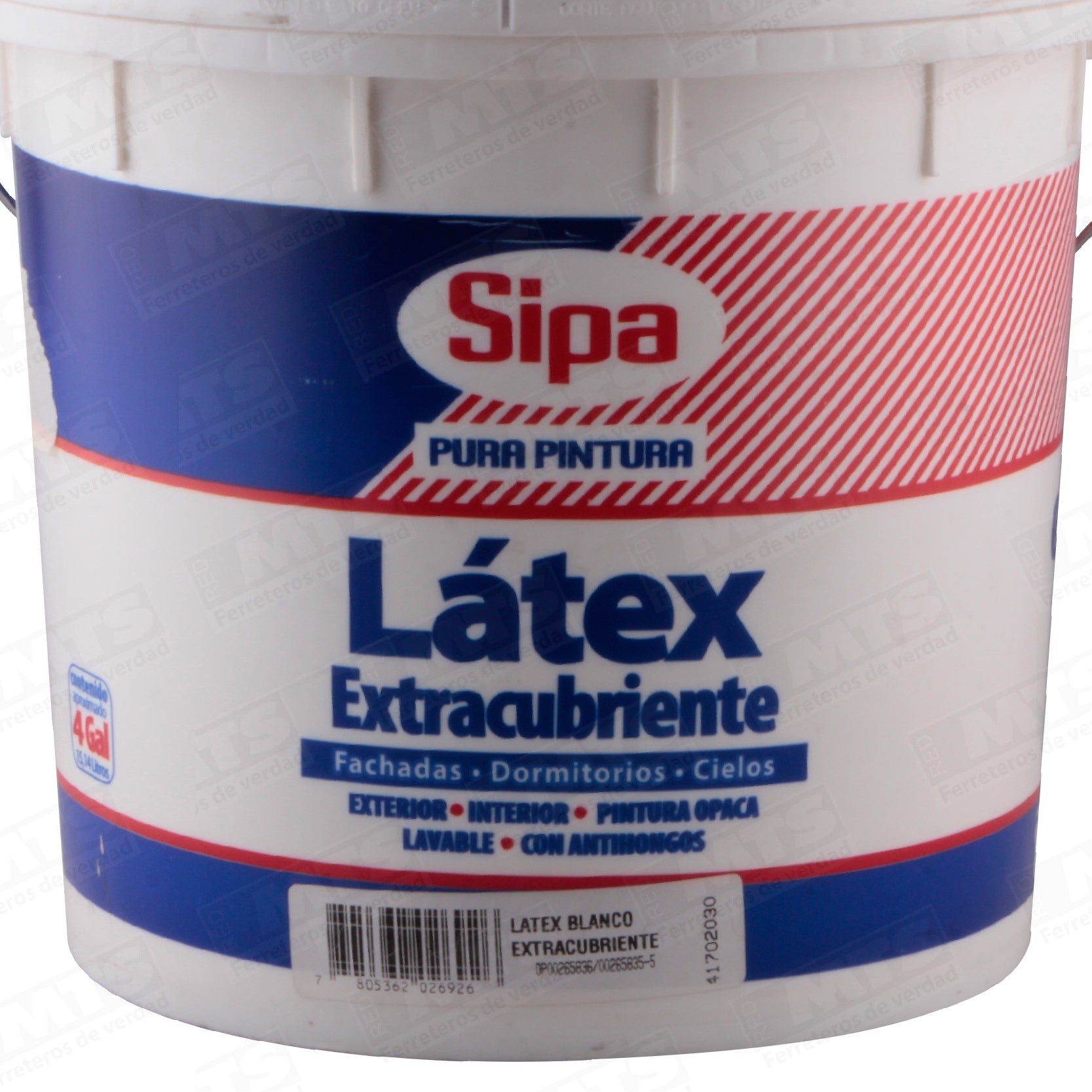 Sipa Latex Extracubriente Blanco Tineta