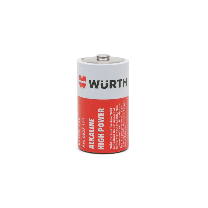Wurth Pila D Alcalina High Power 1.5V