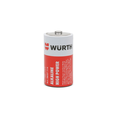 Wurth Pila D Alcalina High Power 1.5V