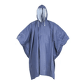 Manta Agua Pvc  Azul (Poncho C/Gorro)
